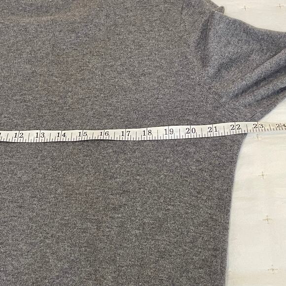 Gap for Good Long Sleeve V-Neck Cotton Pullover Men's M Gray Classic Casual - Picture 7 of 10